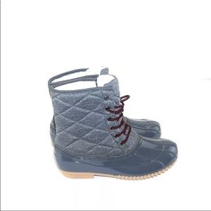 Sociology two tone duck boots